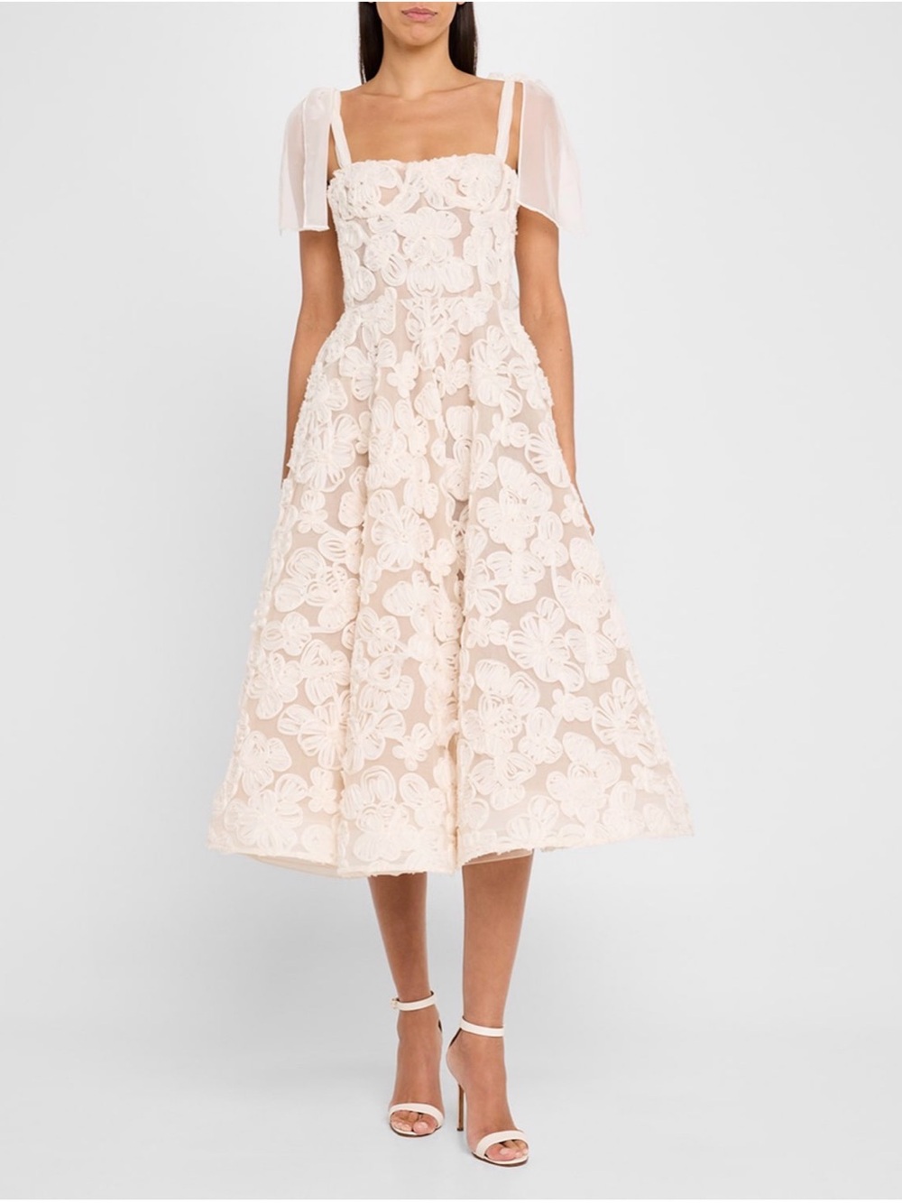 Bronx and Banco Sabrina Lace Midi Dress - Picture 2 of 4